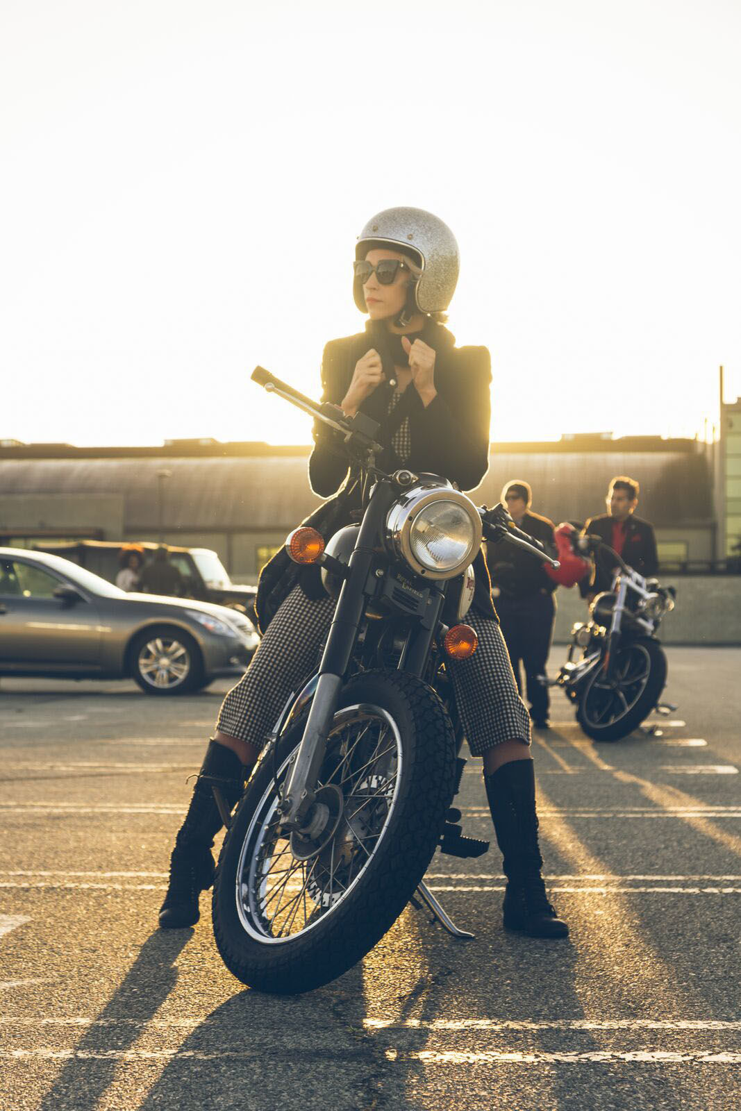 Distinguished Gentleman's Ride LA woman